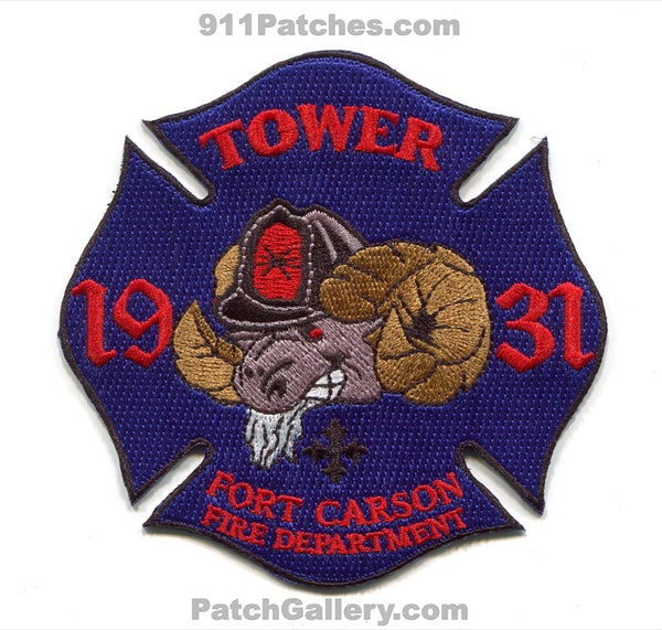 FOUNTAIN FORT CARSON HIGH SCHOOL MASCOT PATCH