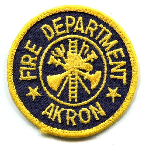 Akron Fire Department Patch Ohio OH