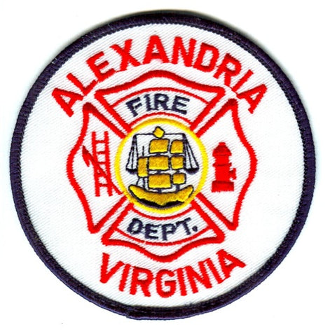 Alexandria Fire Department Patch Virginia VA