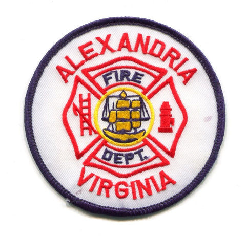 Alexandria Fire Department Patch Virginia VA