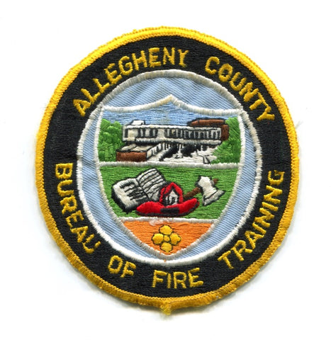 Allegheny County Bureau of Fire Training Patch Pennsylvania PA