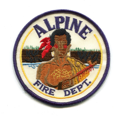 Alpine Fire Department Patch New Jersey NJ