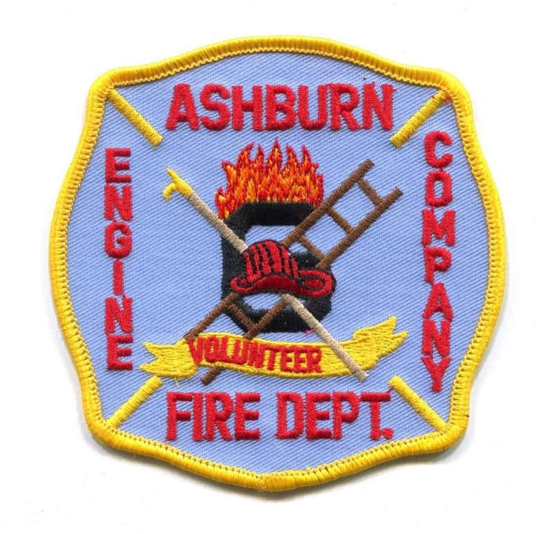 Ashburn Volunteer Fire Department Engine Company 6 Patch Virginia VA