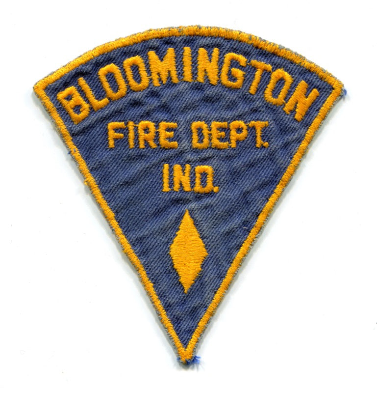 Bloomington Fire Department Patch Indiana IN