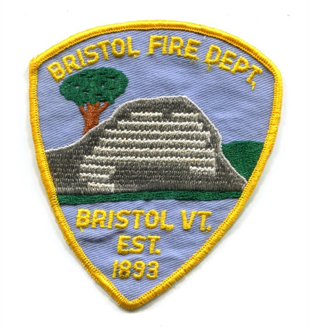 Bristol Fire Department Patch Vermont VT