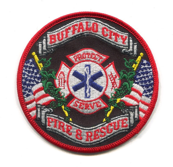 Buffalo City Fire And Rescue Department Patch Missouri Mo V2 