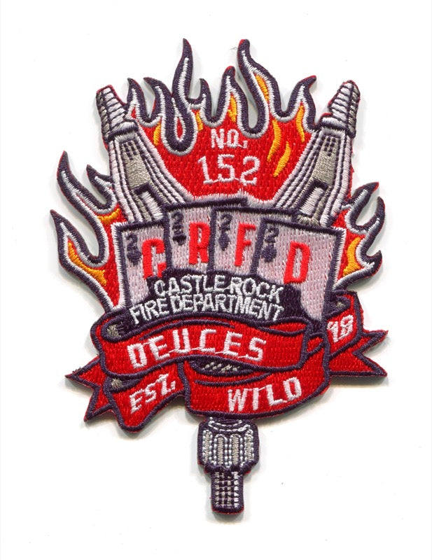 Castle Rock Fire Rescue Department Station 152 Patch Colorado CO