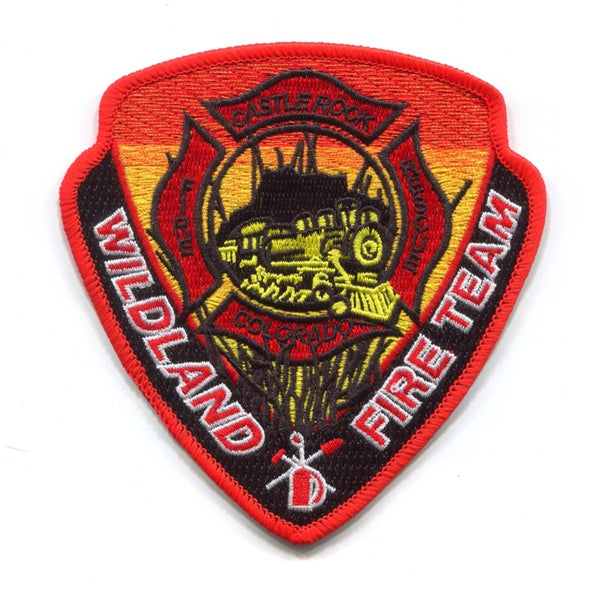 Castle Rock Fire Rescue Department Wildland Team Patch Colorado CO ...