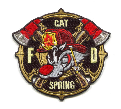 Cat Spring Fire Department Patch Texas TX