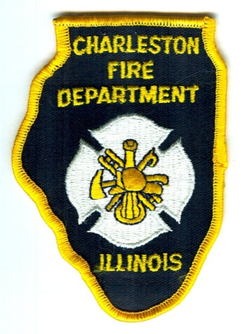 Charleston Fire Department Patch Illinois IL