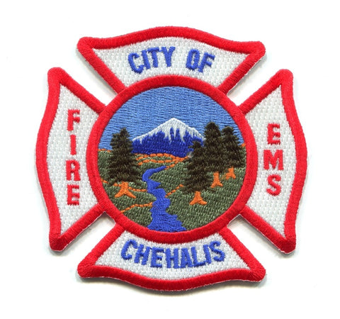 Chehalis Fire EMS Department Patch Washington WA