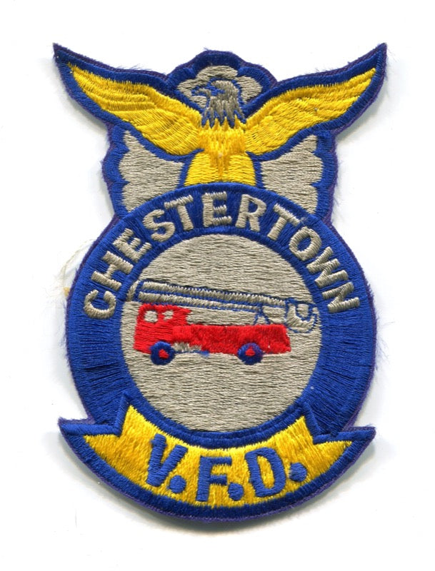 Chestertown Volunteer Fire Department Patch Maryland MD