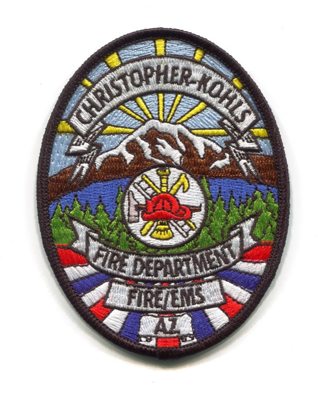 Christopher Kohls Fire EMS Department Patch Arizona AZ