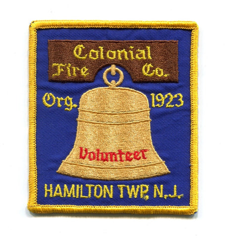 Colonial Volunteer Fire Company Hamilton Township Patch New Jersey NJ