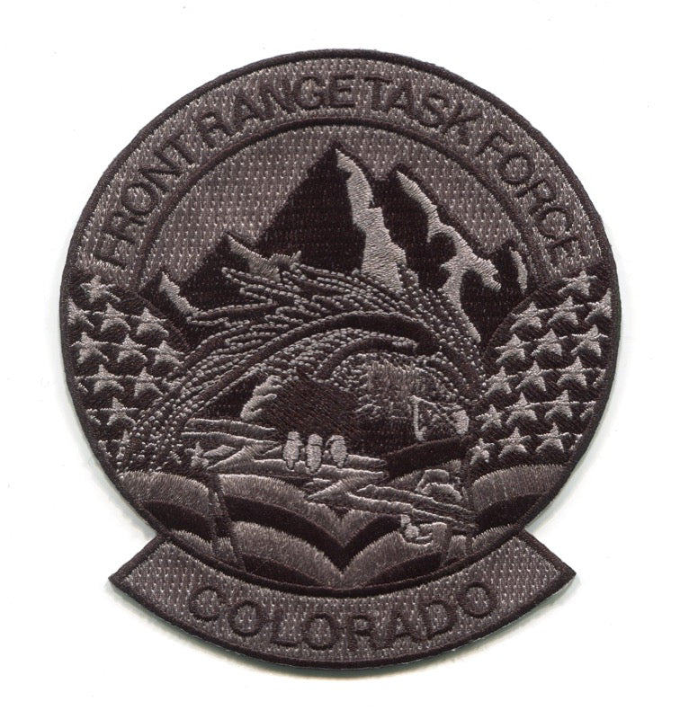 DEA Rocky Mountain HIDTA Front Range Task Force FRTF Police Patch Colorado CO