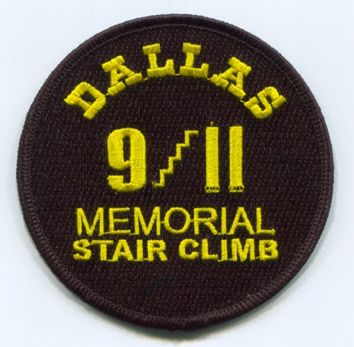 Dallas 9-11 Memorial Stair Climb Fire EMS Police Patch Texas TX ...