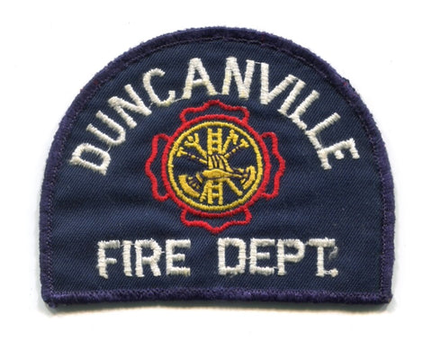 Duncanville Fire Department Patch Texas TX