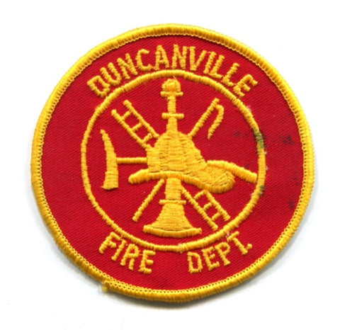 Duncanville Fire Department Patch Texas TX