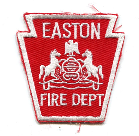 Easton Fire Department Patch Pennsylvania PA