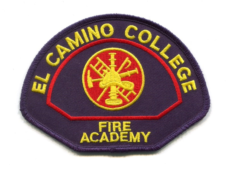 El Camino College Fire Academy Patch California CA