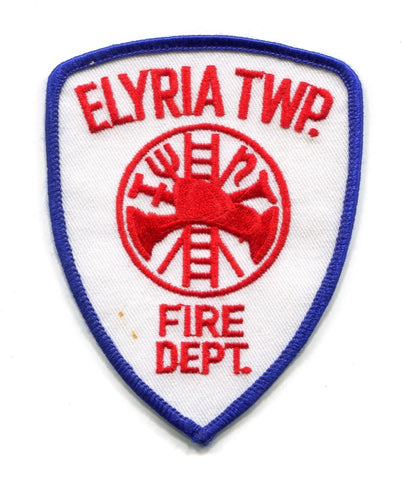 Elyria Township Fire Department Patch Ohio OH