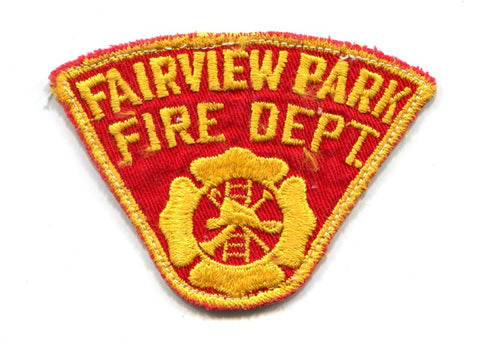 Fairview Park Fire Department Patch Ohio OH