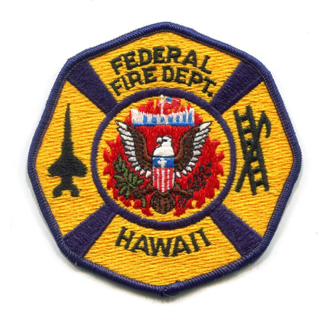 Federal Fire Department Patch Hawaii HI