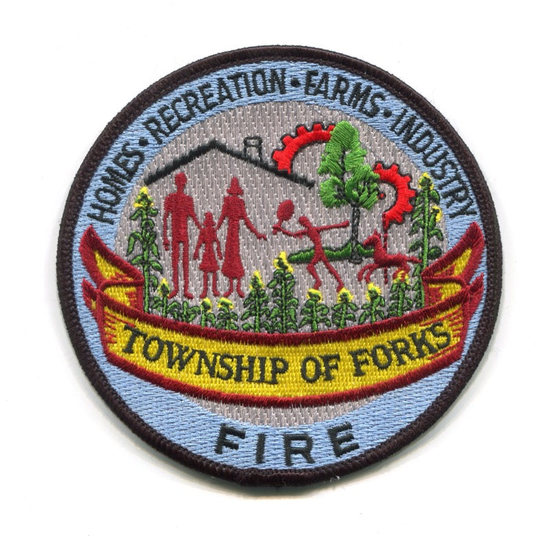 Forks Township Fire Department Patch Pennsylvania PA