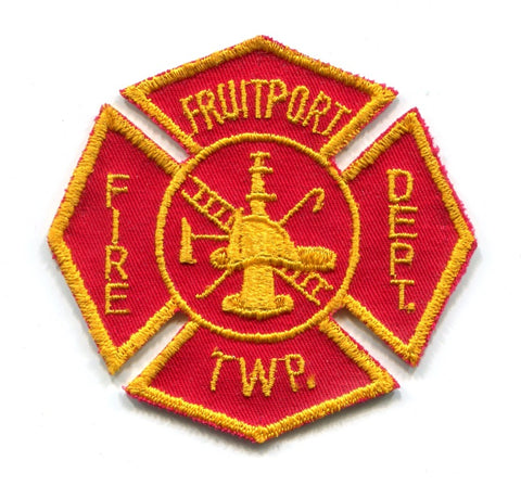 Fruitport Township Fire Department Patch Michigan MI