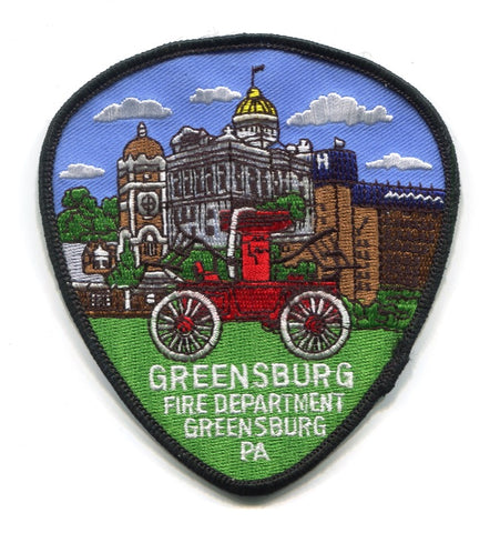 Greensburg Fire Department Patch Pennsylvania PA