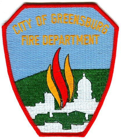 Greensburg Fire Department Patch Pennsylvania PA