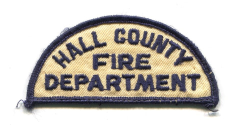 Hall County Fire Department Patch Georgia GA