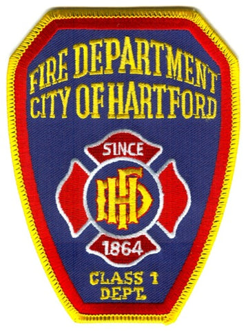 Hartford Fire Department Patch Connecticut CT