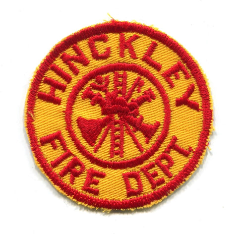 Hinckley Fire Department Patch Ohio OH