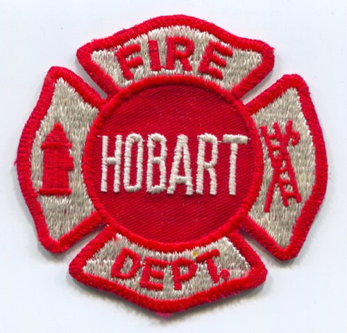 Hobart Fire Department Patch Indiana IN v2 – 911Patches.com