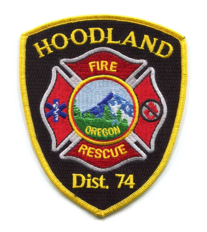 Hoodland Fire Rescue Department District 74 Patch Oregon OR