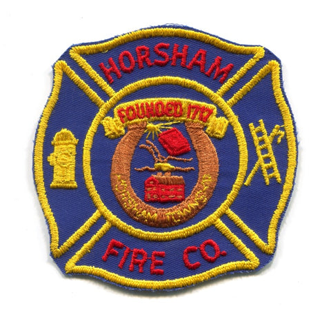 Horsham Fire Company Patch Pennsylvania PA