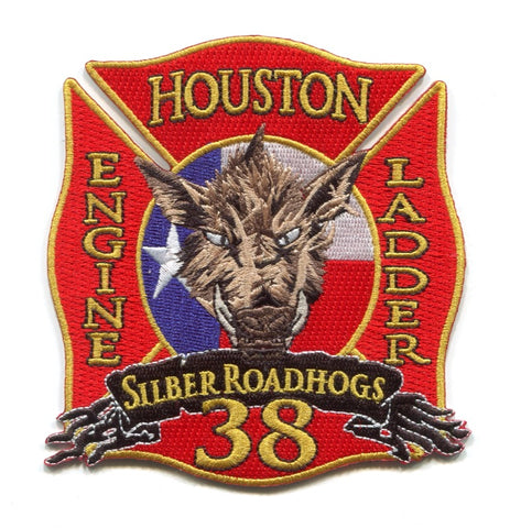 Houston Fire Department Station 38 Patch Texas TX