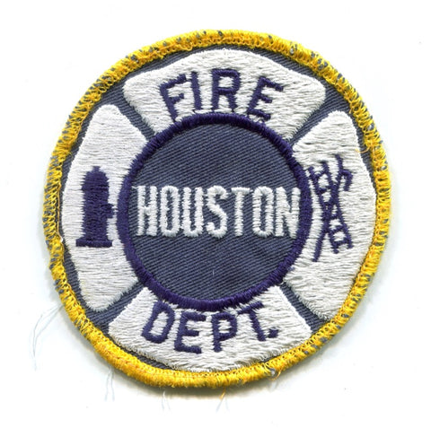 Houston Fire Department Patch Texas TX