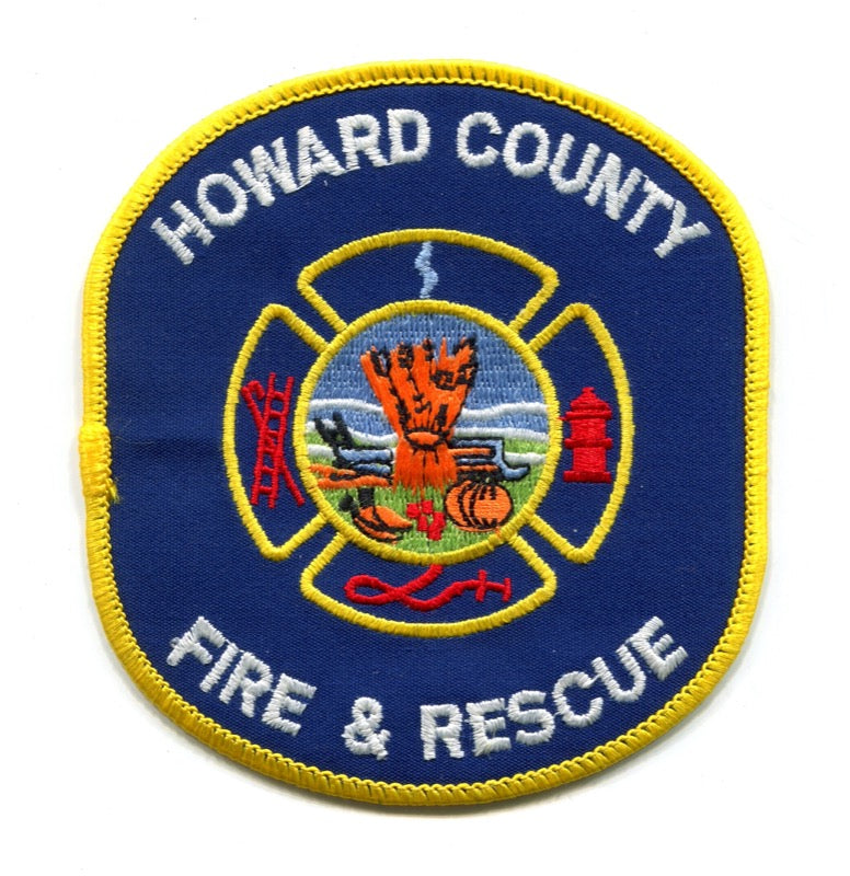 Howard County Fire and Rescue Department Patch Maryland MD