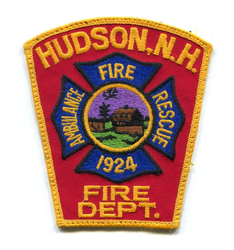 Hudson Fire Rescue Department Patch New Hampshire NH