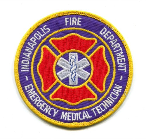 Indianapolis Fire Department Emergency Medical Technician EMT Patch In ...