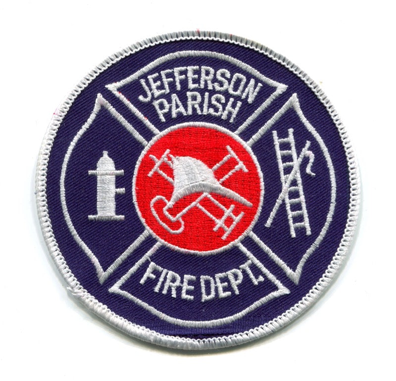 Jefferson Parish Fire Department Patch Louisiana LA