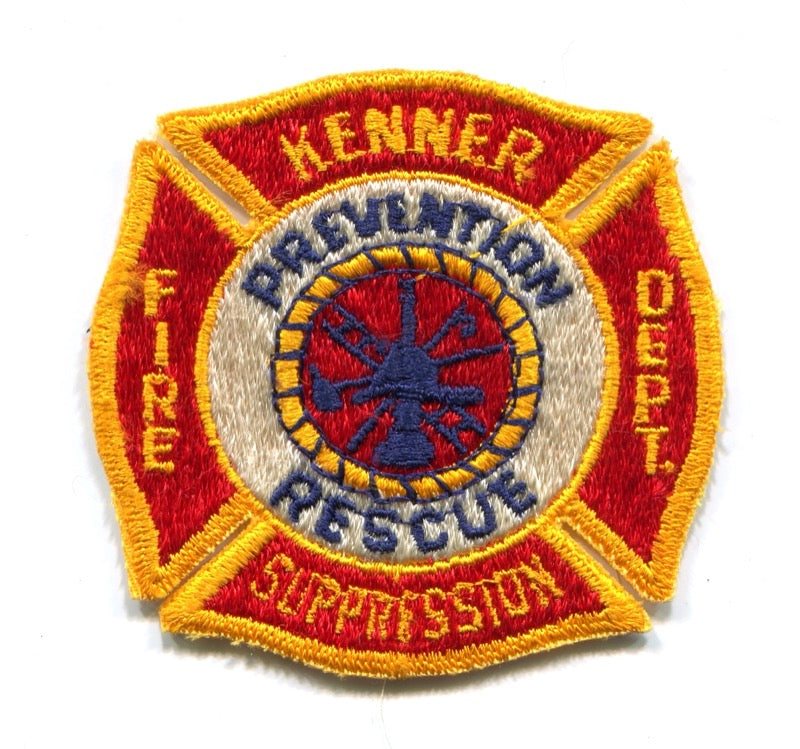 Kenner Fire Rescue Department Patch Louisiana LA