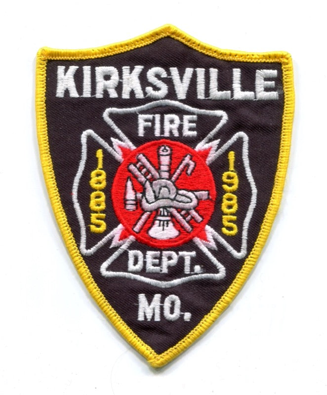 Kirksville Fire Department Patch Missouri MO