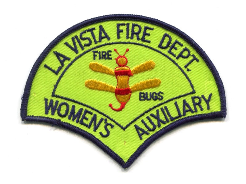 La Vista Fire Department Womens Auxiliary Patch Nebraska NE