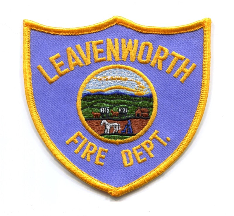 Leavenworth Fire Department Patch Kansas KS