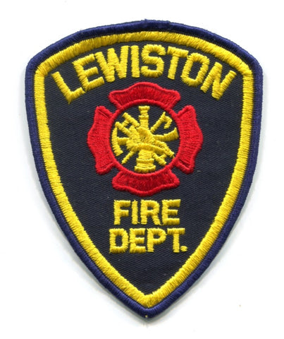 Lewiston Fire Department Patch Maine ME