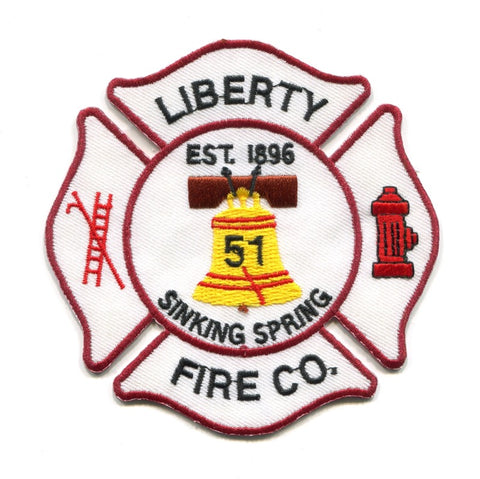 Liberty Fire Company 51 Sinking Springs Patch Pennsylvania PA