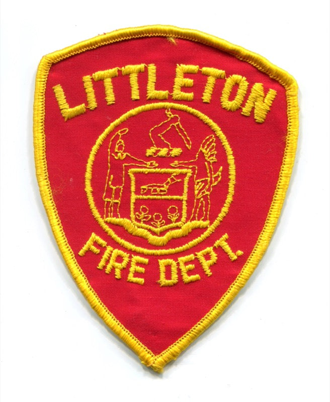 Littleton Fire Department Patch Massachusetts MA